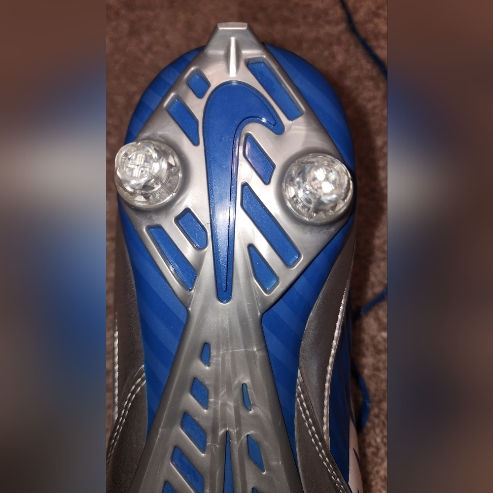 NWOT Nike Vapor Speed 3/4 TD football cleats in the Detroit Lions colorway - Picture 11 of 16